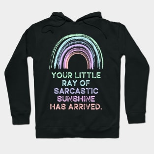 Your Little Ray of Sarcastic Sunshine Has Arrived Hoodie